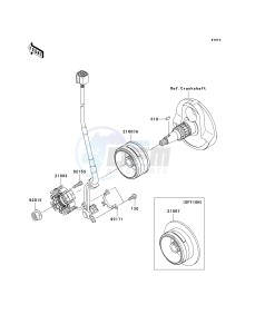 KX 450 D [KX450F] (D7F) D7F drawing GENERATOR