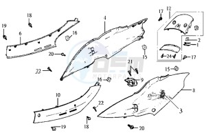 JET EURO X 50 25 KMH E2 drawing COWLING