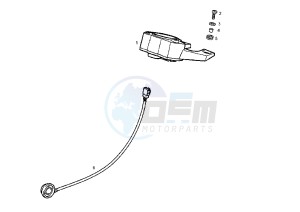 SENDA R DRD RACING LTD - 50 cc drawing DASHBOARD UNIT