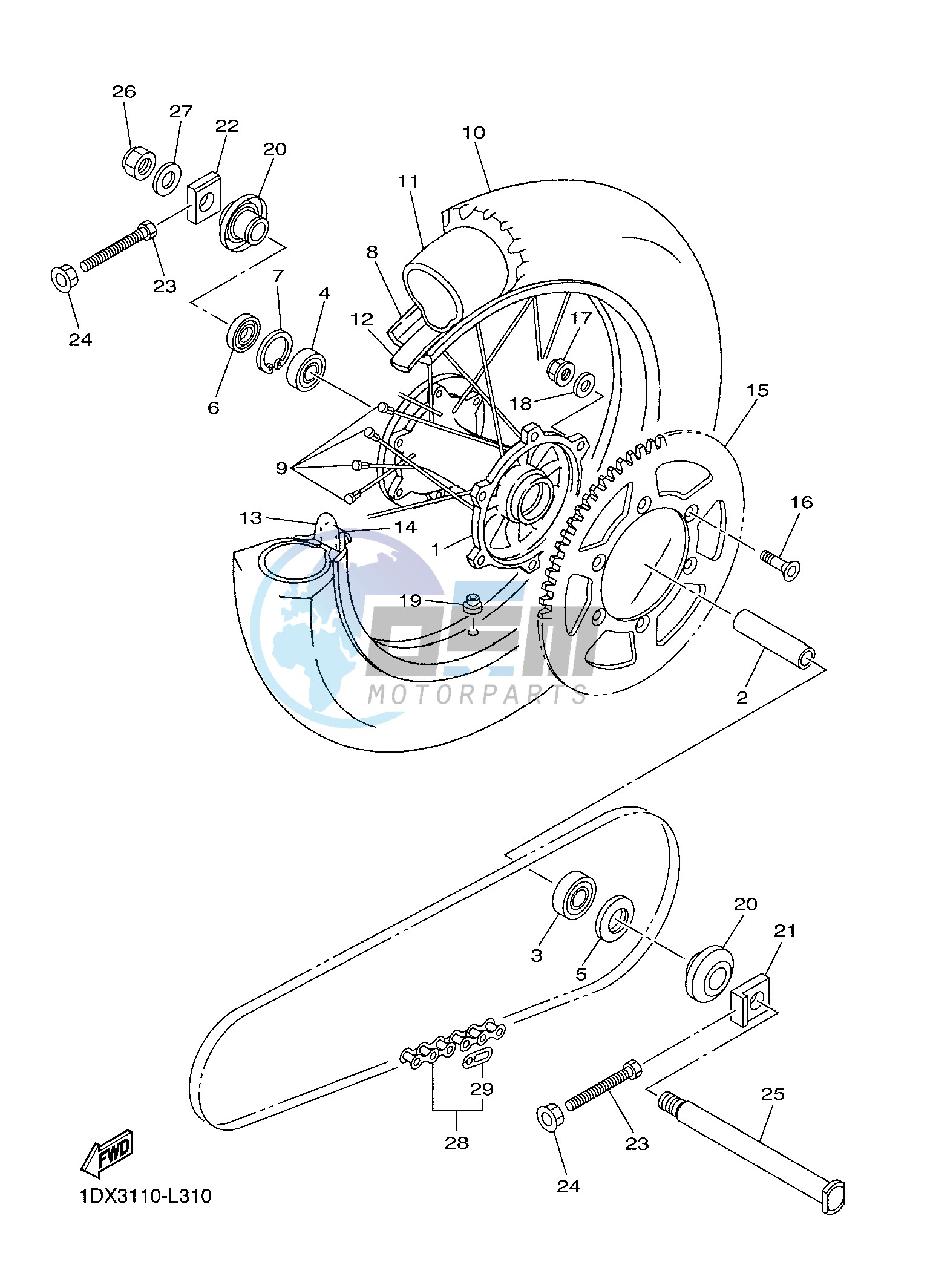 REAR WHEEL