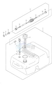 DF 9.9 drawing Fuel Tank