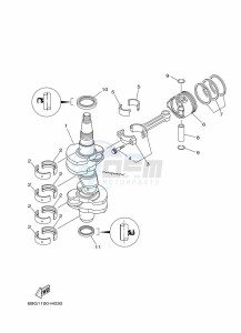 F30BEHDL drawing CRANKSHAFT--PISTON