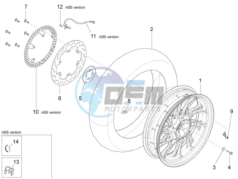 Rear wheel II