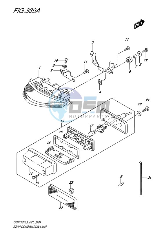 REAR COMBINATION LAMP