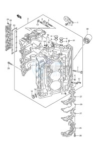 DF 300A drawing Cylinder Block