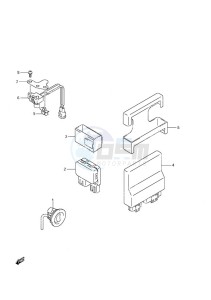 DF 140A drawing PTT Switch/Engine Control Unit