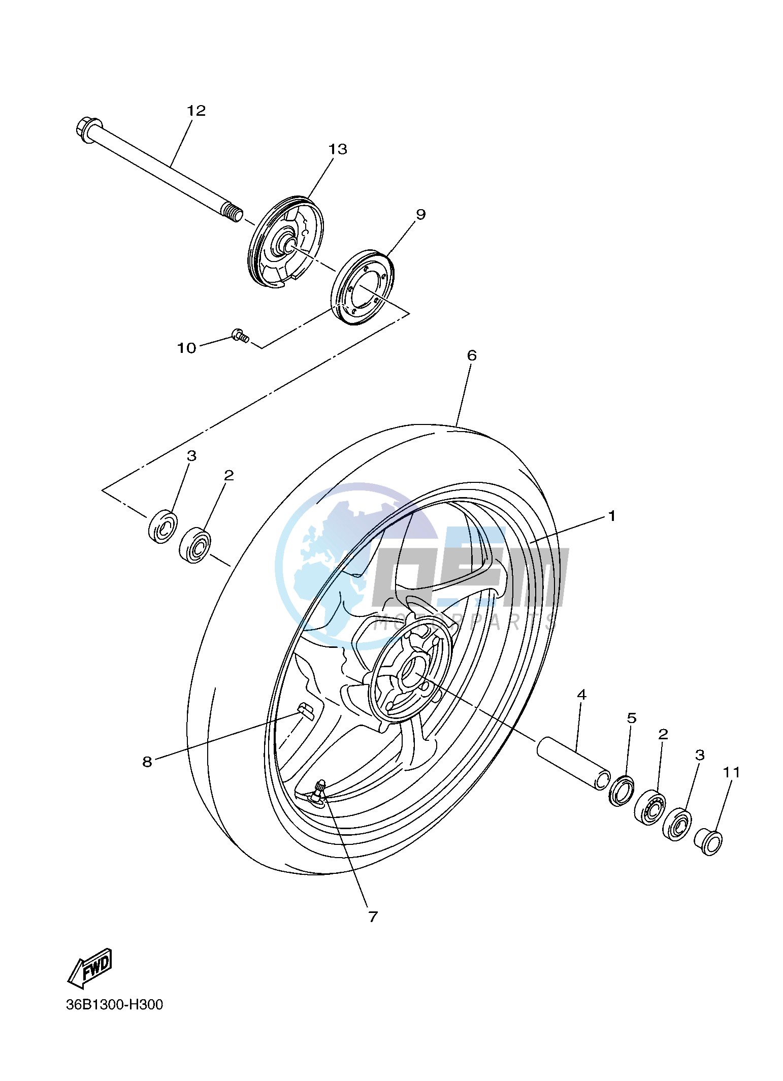 FRONT WHEEL