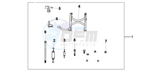 XL1000V9 Ireland - (EK) drawing MAIN STAND