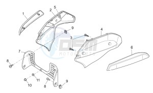 Breva V IE 850 drawing Front body - Duct