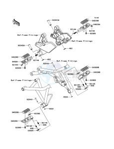 VERSYS_1000 KLZ1000ADF FR GB XX (EU ME A(FRICA) drawing Footrests