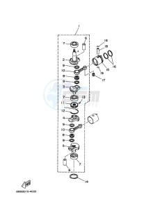 6CMHS drawing CRANKSHAFT--PISTON