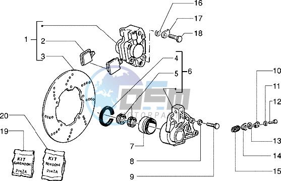 Handlebars component parts