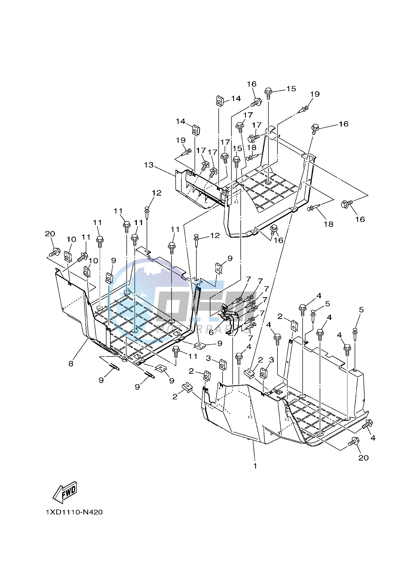 STAND & FOOTREST