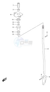 DF 20A drawing Shift Rod