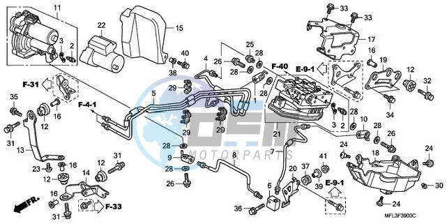 FRONT POWER UNIT/FRONT VA LVE UNIT