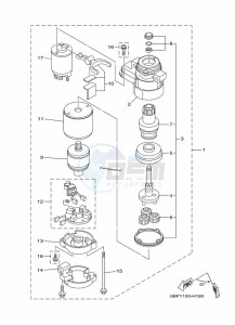 F25DES drawing STARTING-MOTOR