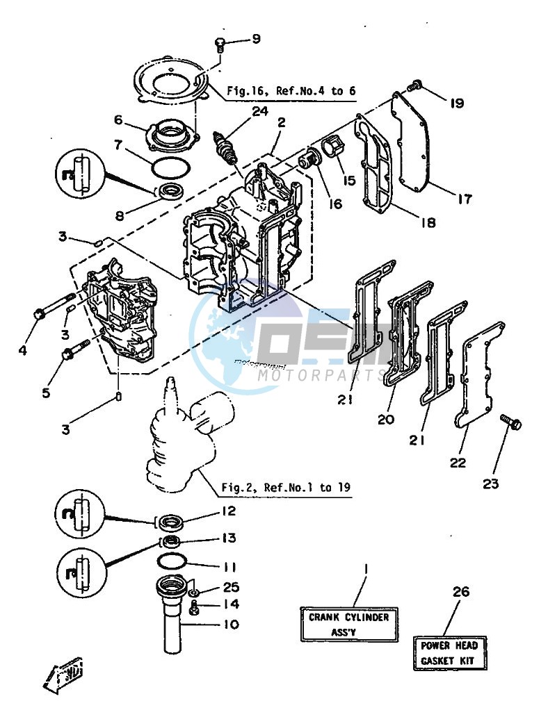 CYLINDER--CRANKCASE