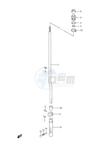 DF 60A drawing Clutch Rod