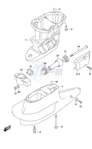 DF 60A drawing Drive Shaft Housing High Thrust