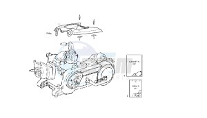 GP1 OPEN - 50 CC VTHPR1B1A EU2 drawing ENGINE