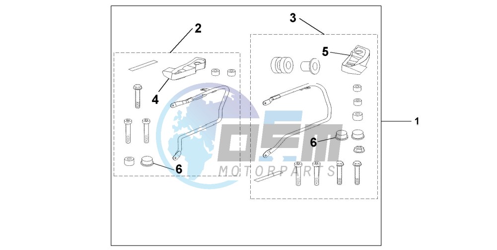 PANNIER STAY KIT