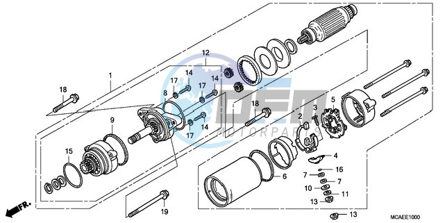 STARTER MOTOR