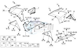 RSV 4 1000 APRC Factory Std SE drawing Front body II