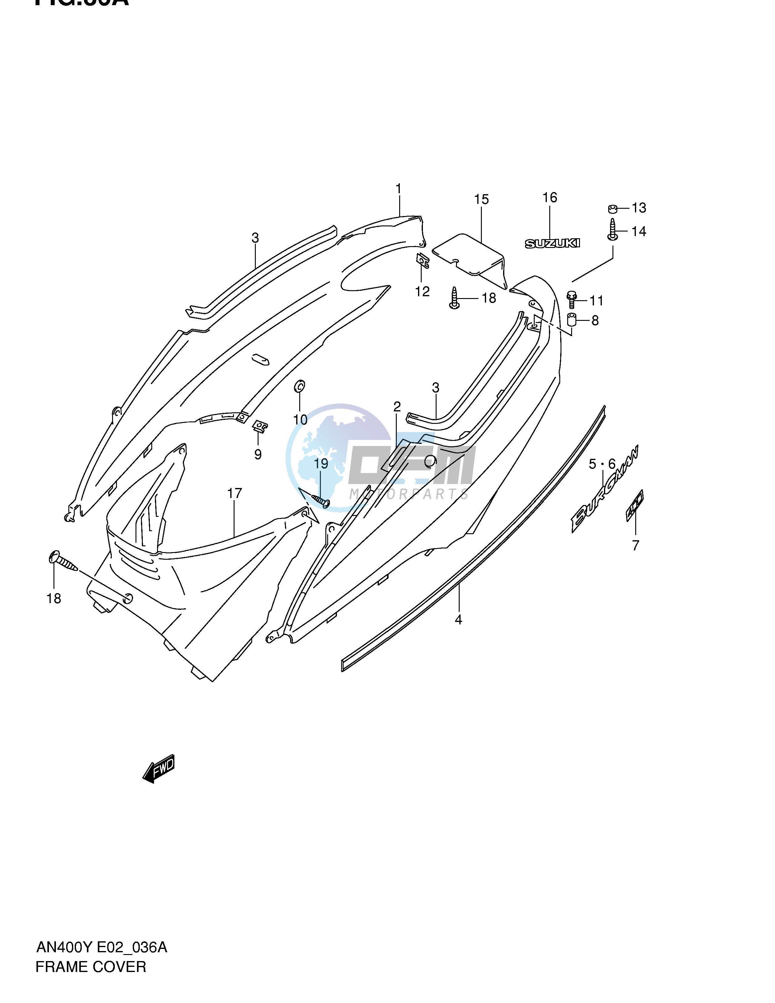 FRAME COVER (MODEL Y)