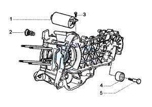 X9 EVOLUTION 250 drawing Starting motor