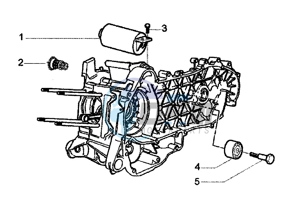 Starting motor