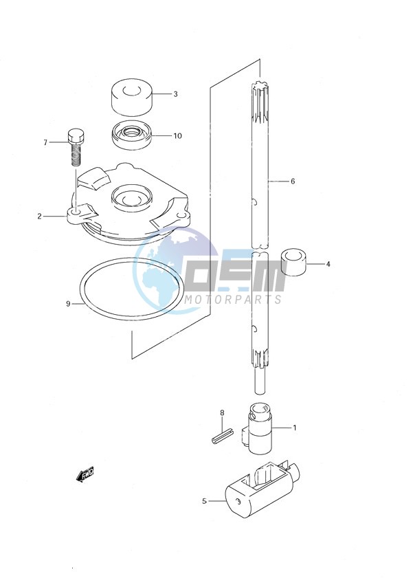 Clutch Rod (S/N 682149 & Newer)