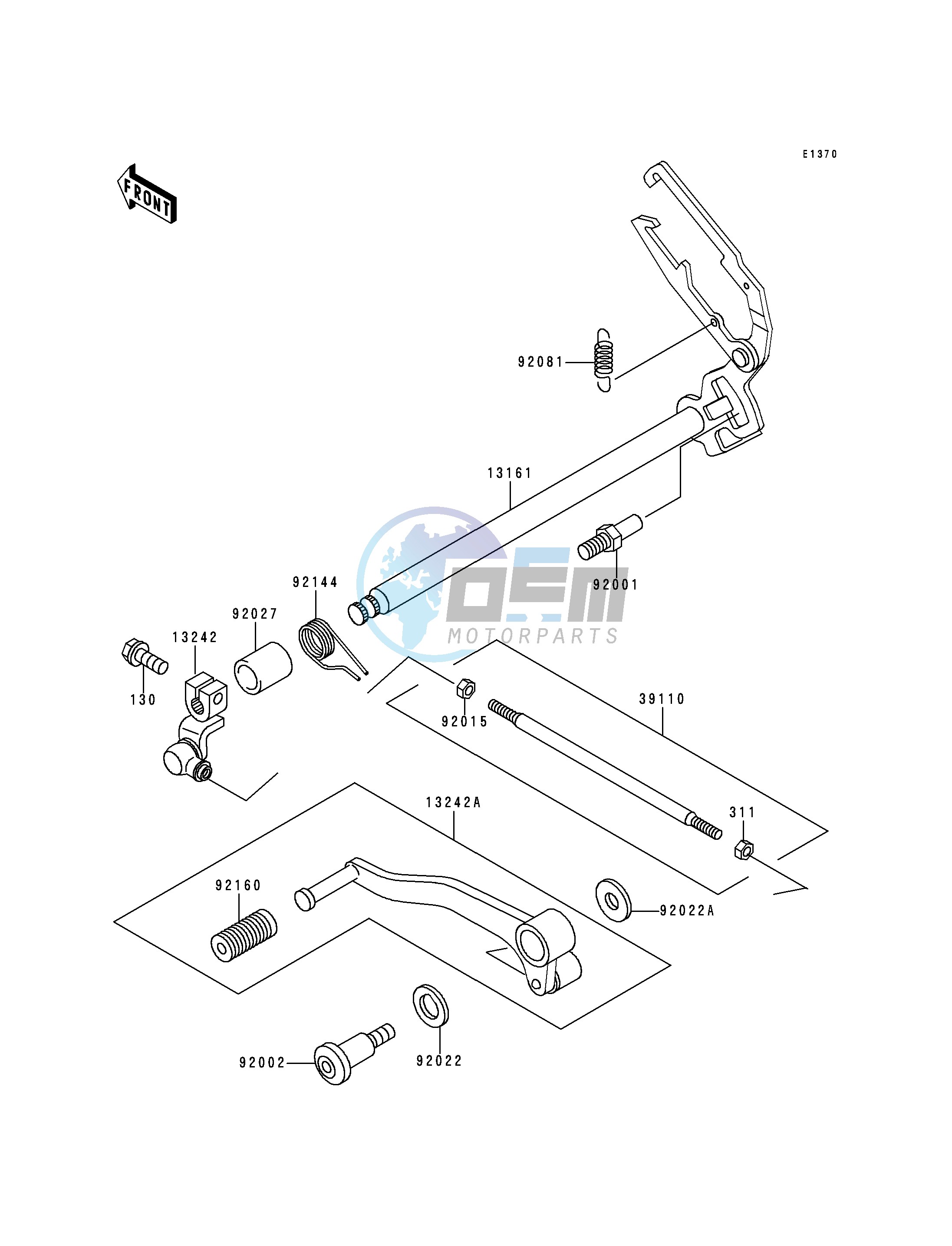 GEAR CHANGE MECHANISM