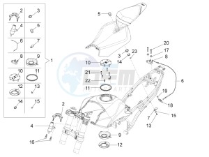 RS4 125 4T drawing Locks