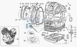 Nevada 750 Base - Club Base/Club drawing Crank-case