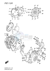 DL650X ABS V-STROM EU drawing CRANKCASE COVER