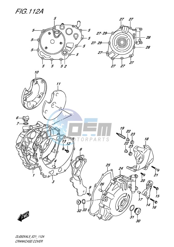 CRANKCASE COVER