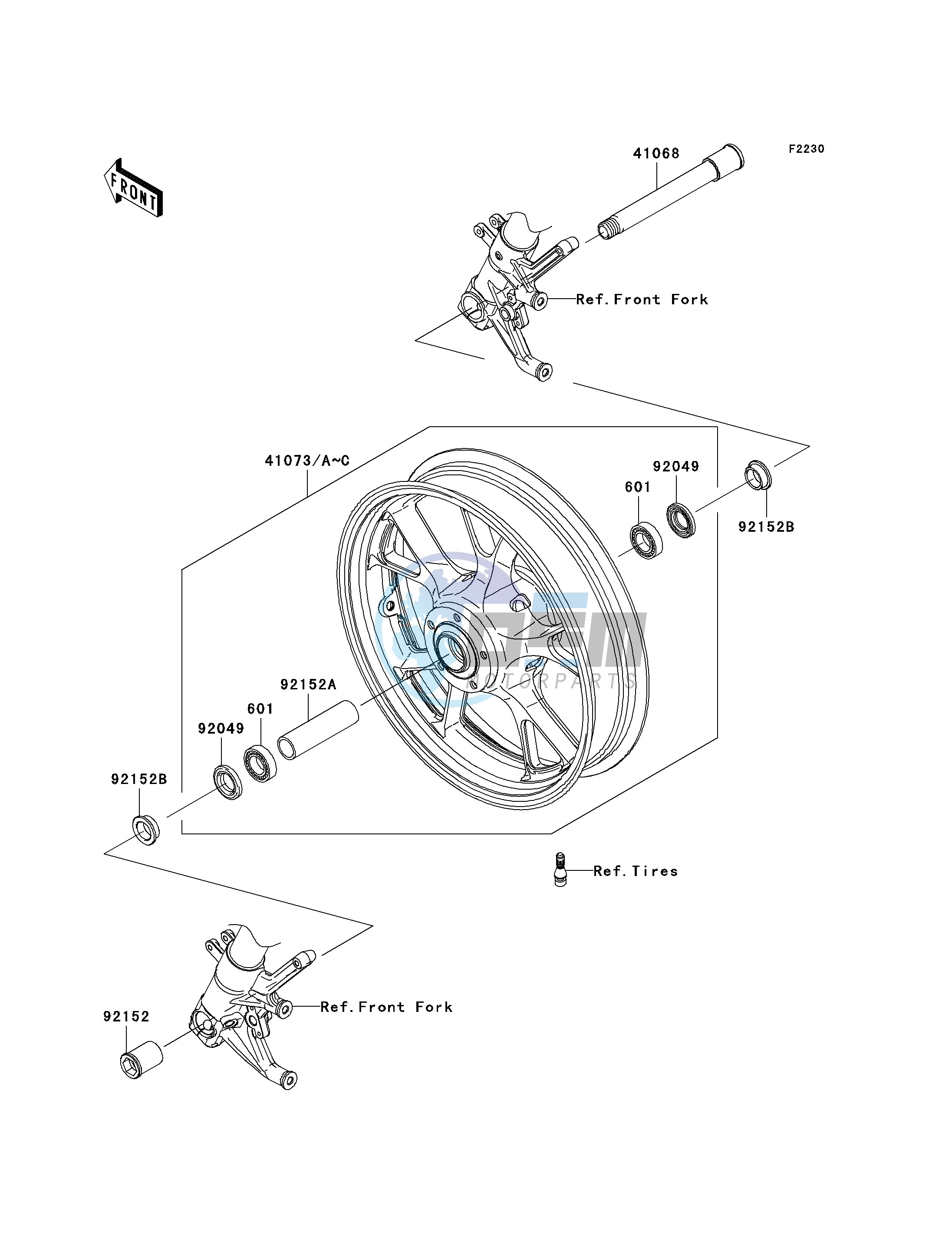 FRONT WHEEL