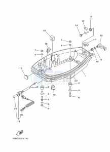 E25BMHS drawing BOTTOM-COWLING