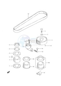 DF 60 drawing Timing Belt