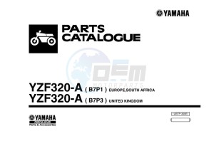 YZF320-A YZF-R3 (B7P3) drawing Infopage-1