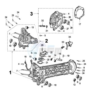 FOX PH GSX EU drawing CRANKCASE