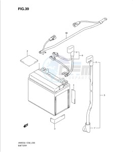 AN650 drawing BATTERY