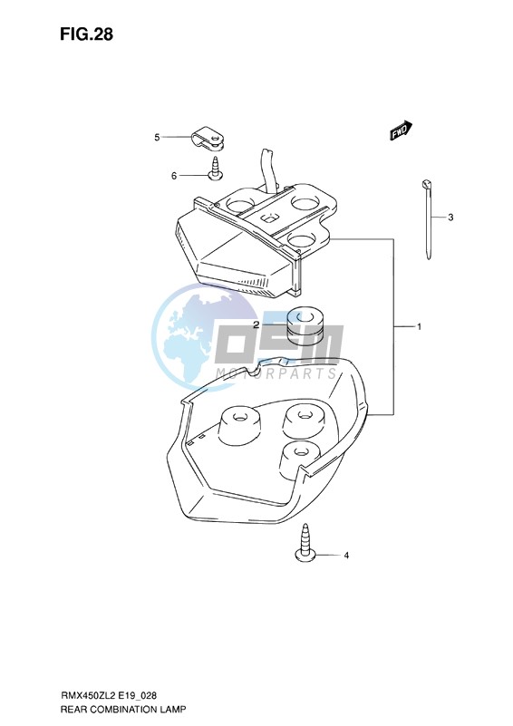 REAR COMBINATION LAMP