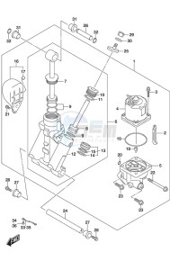 DF 175AP drawing Trim Cylinder