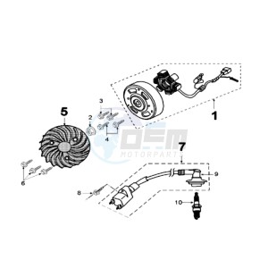 FIGHT 3 X drawing IGNITION PART