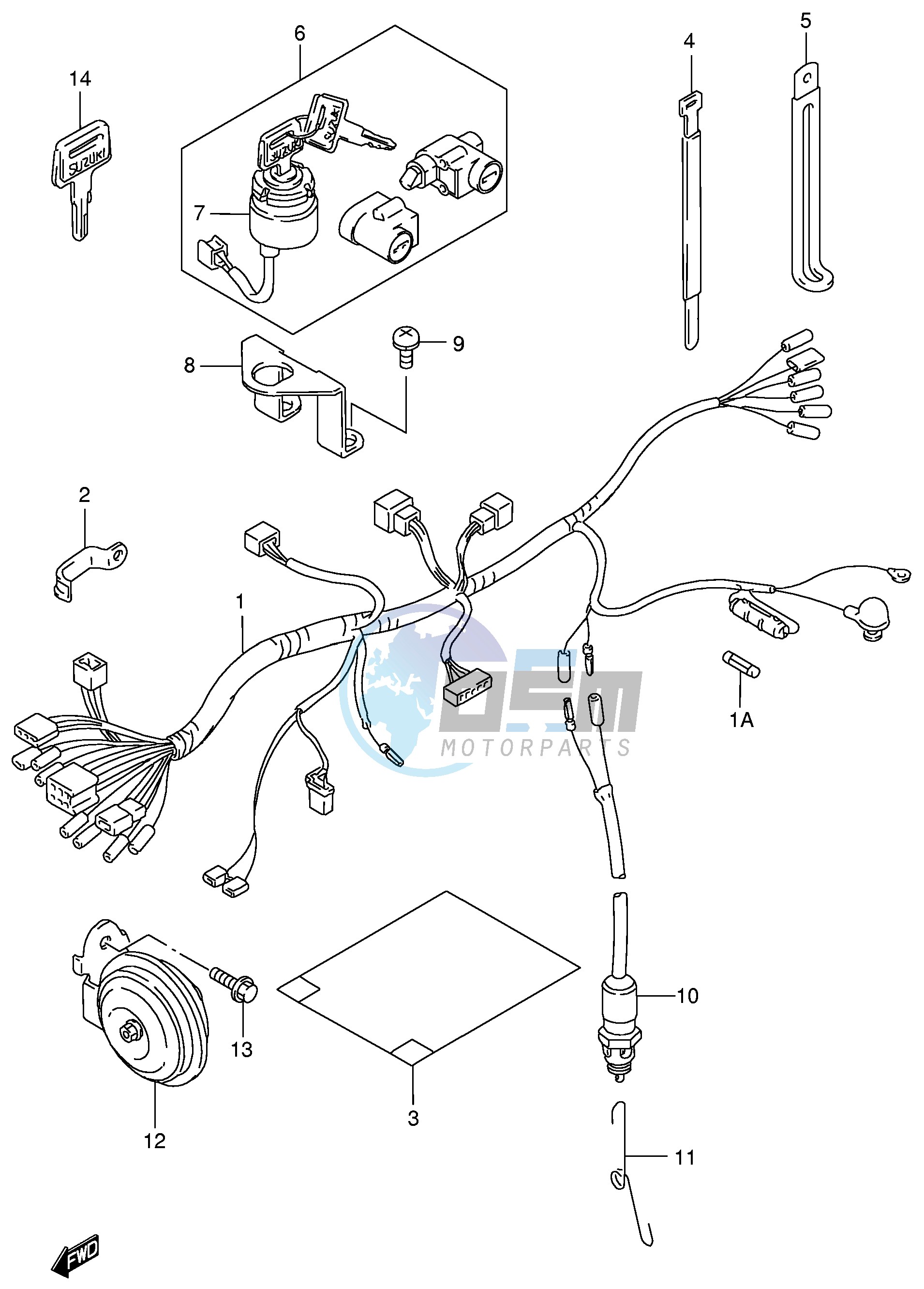 WIRING HARNESS (E1,E24,E71)