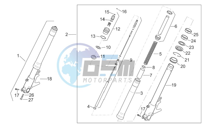 Front fork i