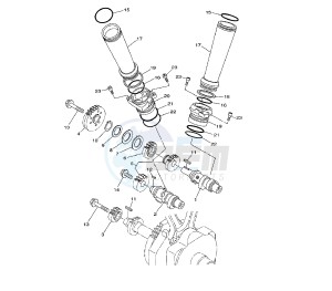 XV A MIDNIGHT STAR 1900 drawing CAMSHAFT