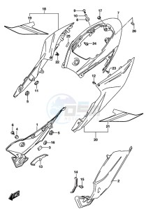 GSX-S750A drawing FRAME COVER (GSX-S750ZAL8 E21)