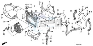 PES125R9 Europe Direct - (ED / STC) drawing RADIATOR